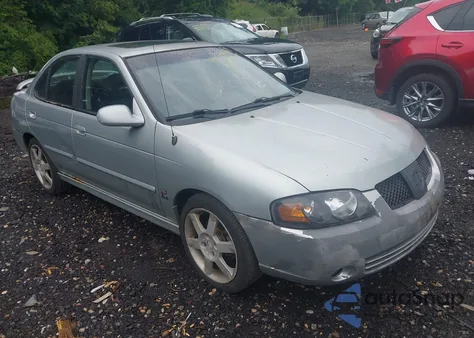 2004 Nissan Sentra 2.5S из США, поврежденный, VIN 3N1AB51A14L741014